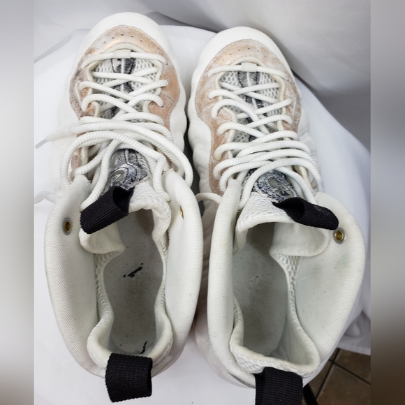 AUTHENTIC NIKE AIR ONE FOAMPOSITE SUMMIT WHITE MARBLE SIZE 9 AA3983-101 - Picture 8 of 9